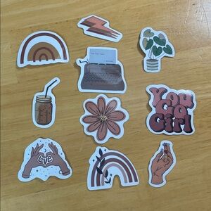 💝Colorful Sticker Set with Inspirational Designs